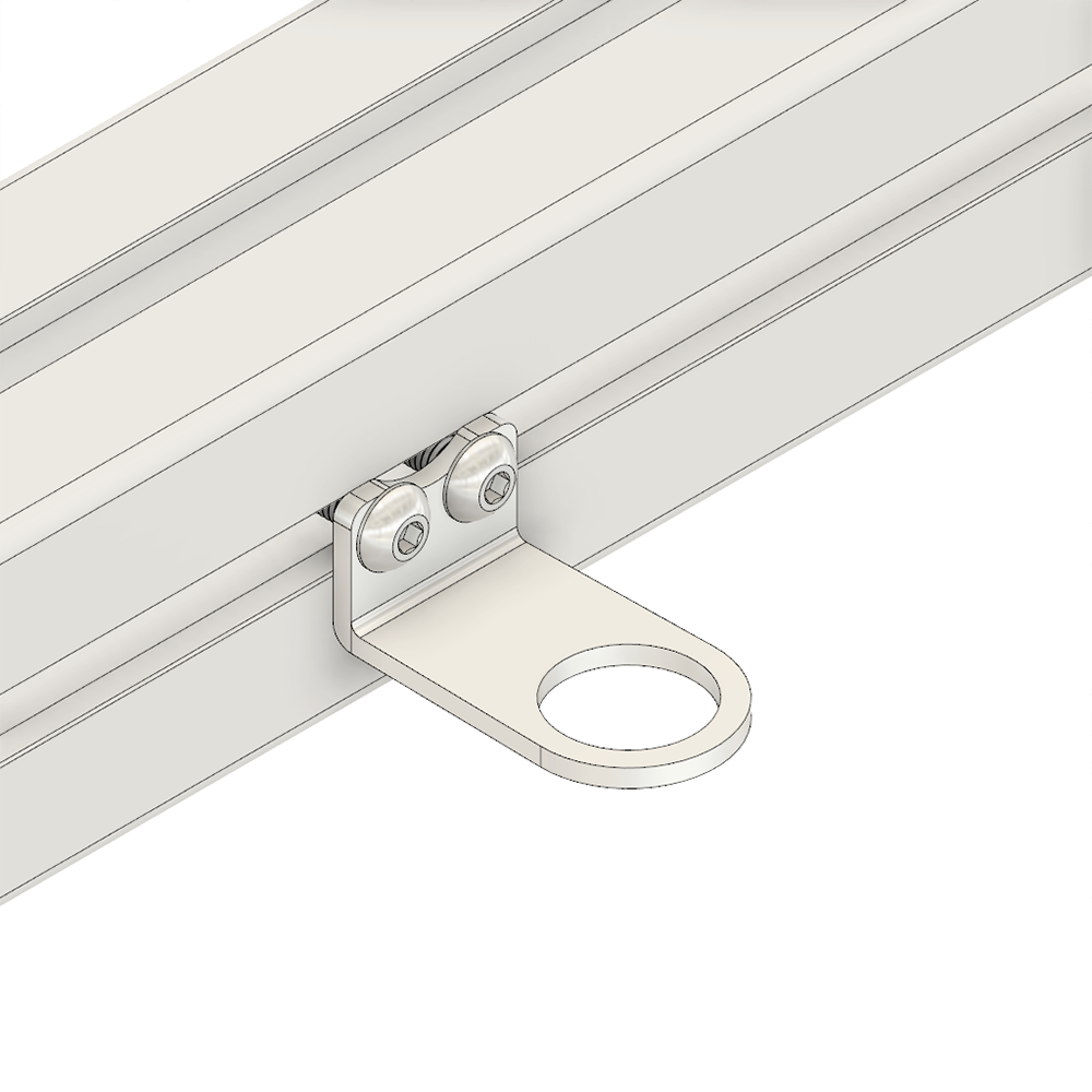 66-218-1 MODULAR SOLUTIONS ALUMINUM BRACKET<br>18MM SENSOR HOLDING